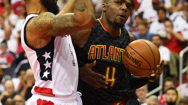 Watch: Morris, Millsap get into heated exchange
