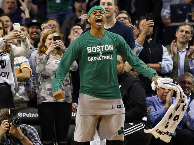 Watch: IT steals, assists, drills deep 3 in absurd early sequence