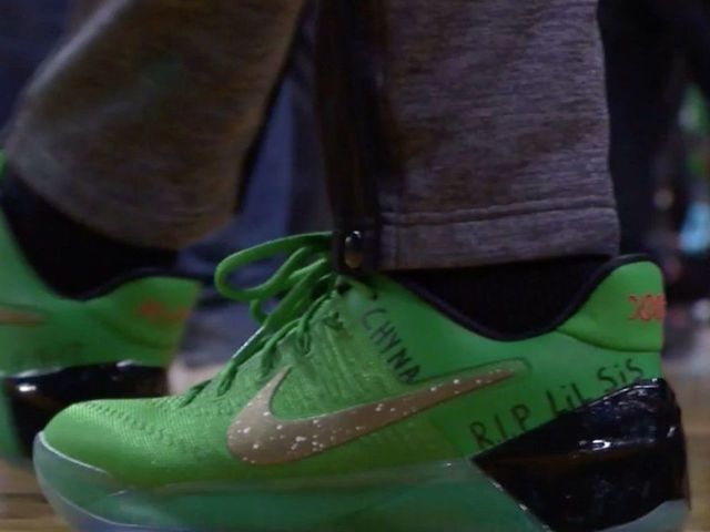 Isaiah pays tribute to sister with shoes: 'R.I.P. Lil Sis'