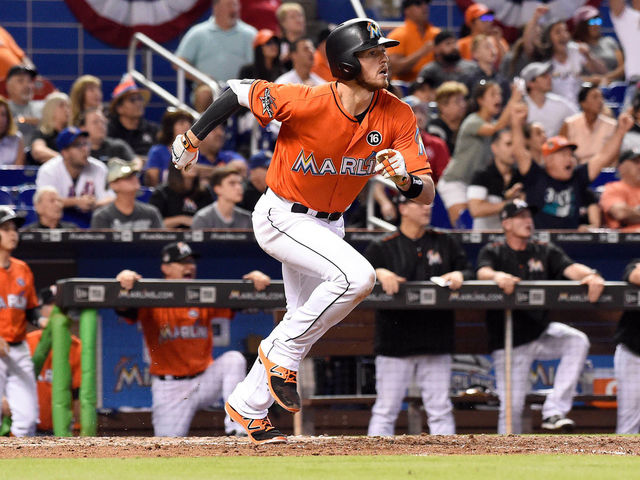 Video: J.T. Riddle walks Marlins off with first career homer - NBC