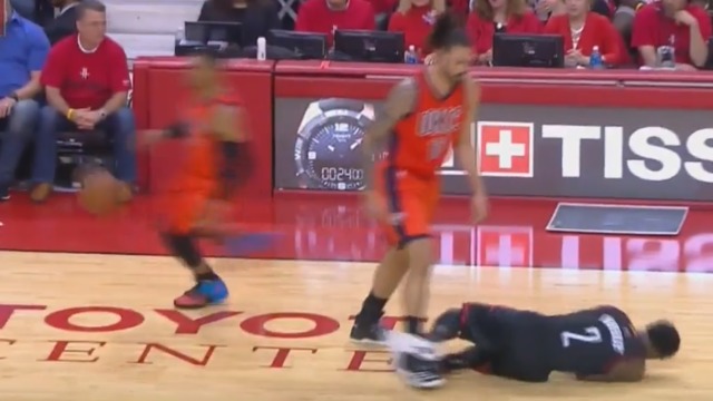 Watch: Adams levels Beverley with monstrous screen