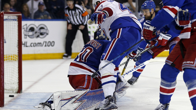 Watch: Radulov steers one-handed goal by Lundqvist