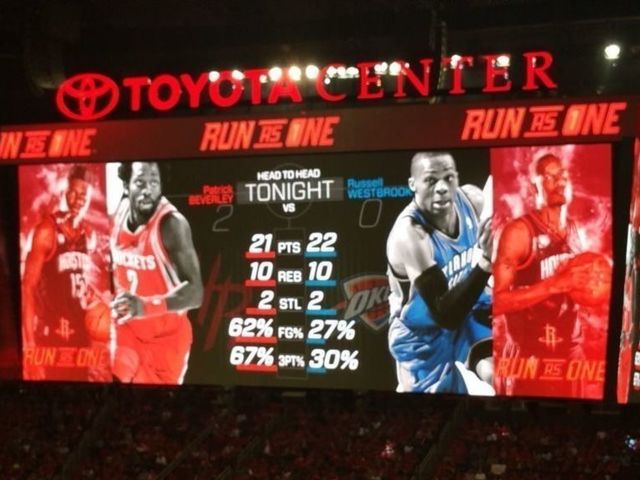 Rockets rub salt in Westbrook's off night with infographic