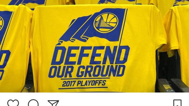 Warriors roasted for copying Cavs' playoff slogan