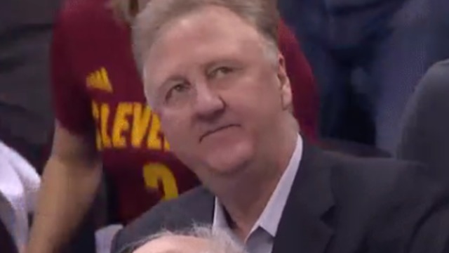 Watch: Larry Bird is less than impressed with Pacers' effort