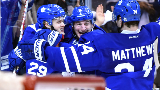 Watch: William Nylander scores 1st career playoff goal