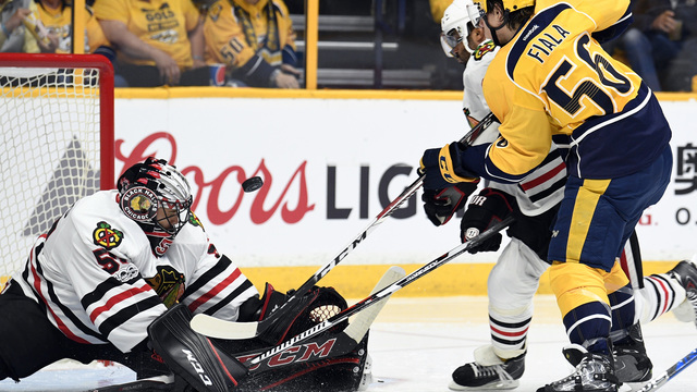 Watch: Fiala nets OT winner as Predators grab stranglehold on series