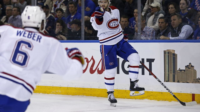 Watch: Canadiens take advantage of Rangers' brutal line change