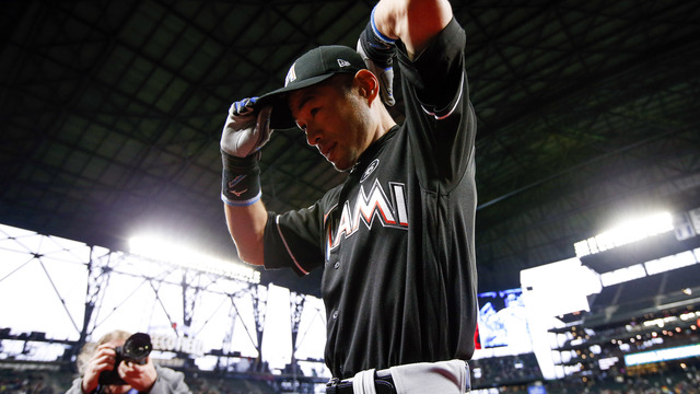 Watch: Ichiro celebrates bobblehead day at Safeco Field with HR