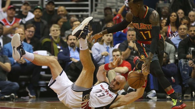Marcus Morris: Hawks' 'whining' led to excessive foul calls early in Game 2