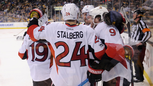 Senators win, push Bruins to brink of elimination