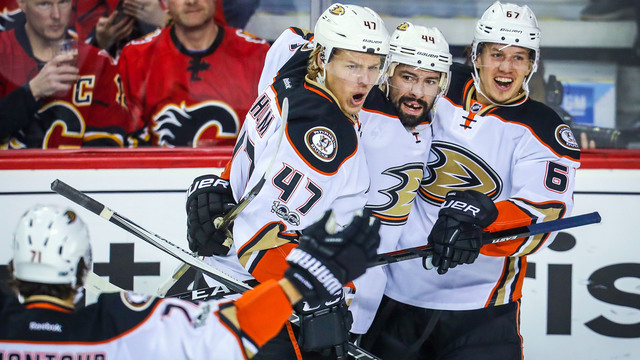 Ducks sweep away Flames with Game 4 win