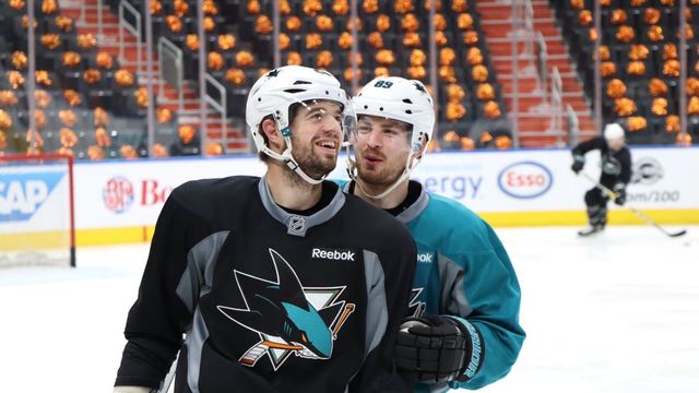 Oilers strike back? Sharks practice delayed by wet ice