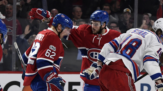 Watch: Canadiens' Lehkonen powers way to wraparound goal