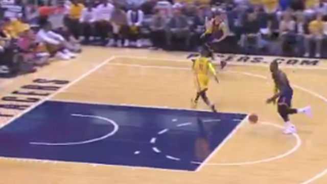 Watch: Monta Ellis wants no part of LeBron fast break