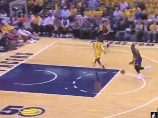 Watch: Monta Ellis wants no part of LeBron fast break