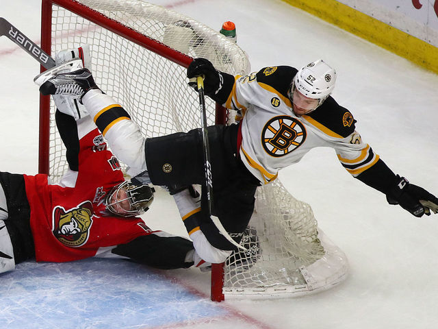 Twitter reacts to Bruins' disallowed OT goal