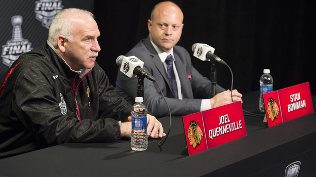 Blackhawks GM: Firing of assistant coach not a warning to Quenneville