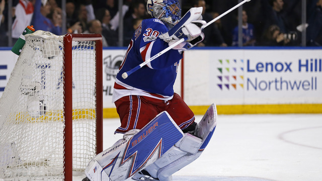 Watch: Lundqvist's huge toe save seals series-clinching win