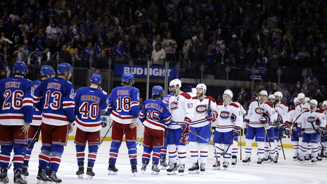 Rangers eliminate Canadiens with Game 6 victory