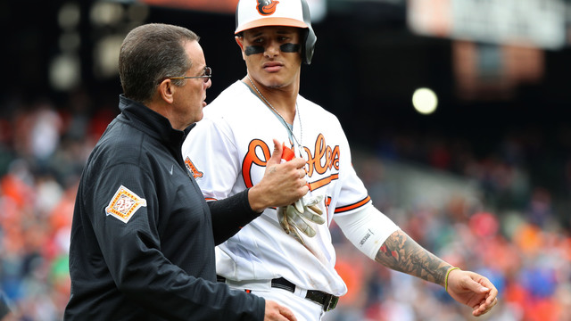 Watch: Barnes throws at Machado, gets ejected