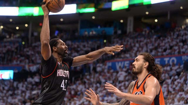 Rockets' Nene ties playoff record for most field goals without a miss