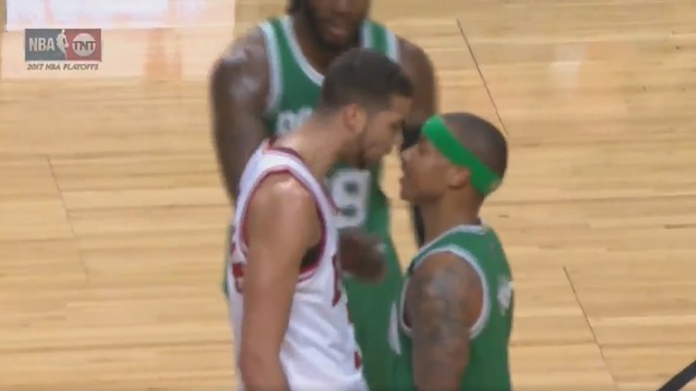 Watch: Isaiah, MCW engage in face-to-face fracas