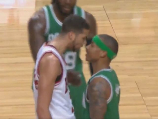 Watch: Isaiah, MCW engage in face-to-face fracas