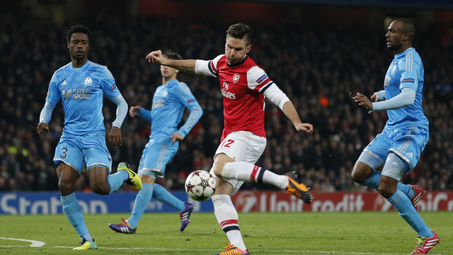 Report: Marseille willing to pay Arsenal £20M for Giroud