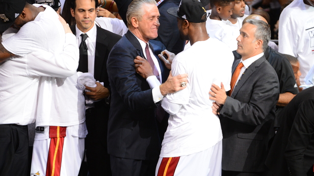 Riley regrets Wade's exit, max deal for Bosh
