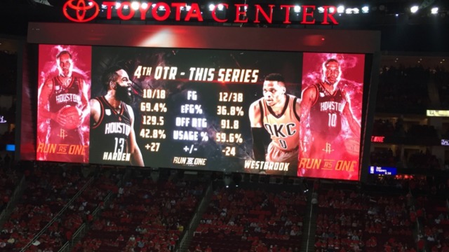 Rockets continue to troll Westbrook with Harden comparison