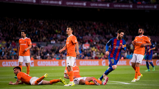 Osasuna relegated from La Liga after defeat at Barcelona
