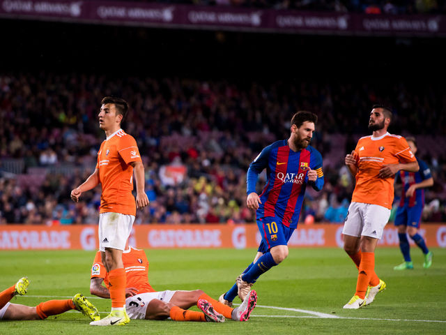 Osasuna relegated from La Liga after defeat at Barcelona