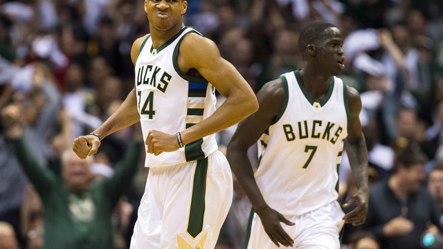 Giannis Antetokounmpo wins Most Improved Player