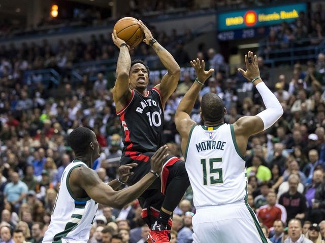 Raptors eliminate Bucks despite squandering 25-point lead