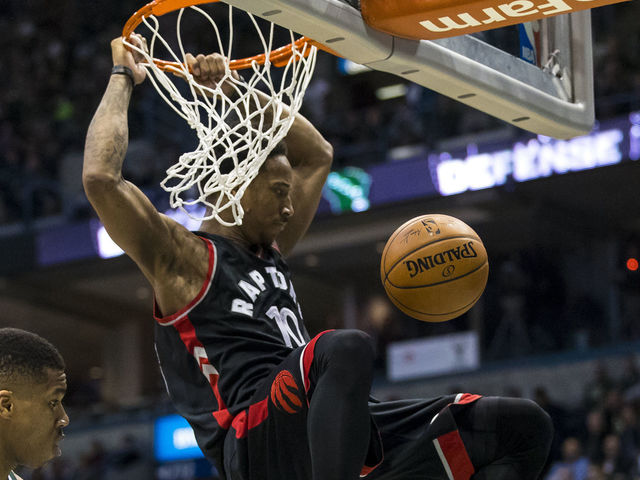 Watch: DeRozan throws down crucial dunk late in Game 6