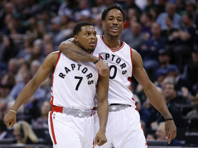 Teammates credit Lowry, DeRozan for composure after blowing lead
