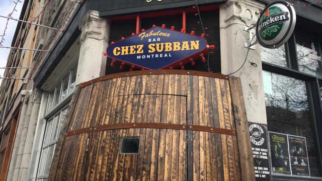 Montreal bar throws support behind Subban