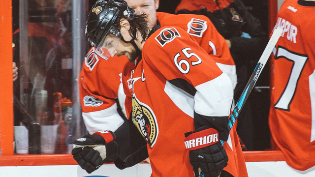 Karlsson hasn't skated yet; opening-night status unclear