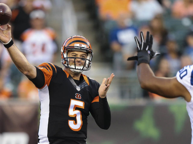 Bengals' McCarron wishes fans would back Dalton