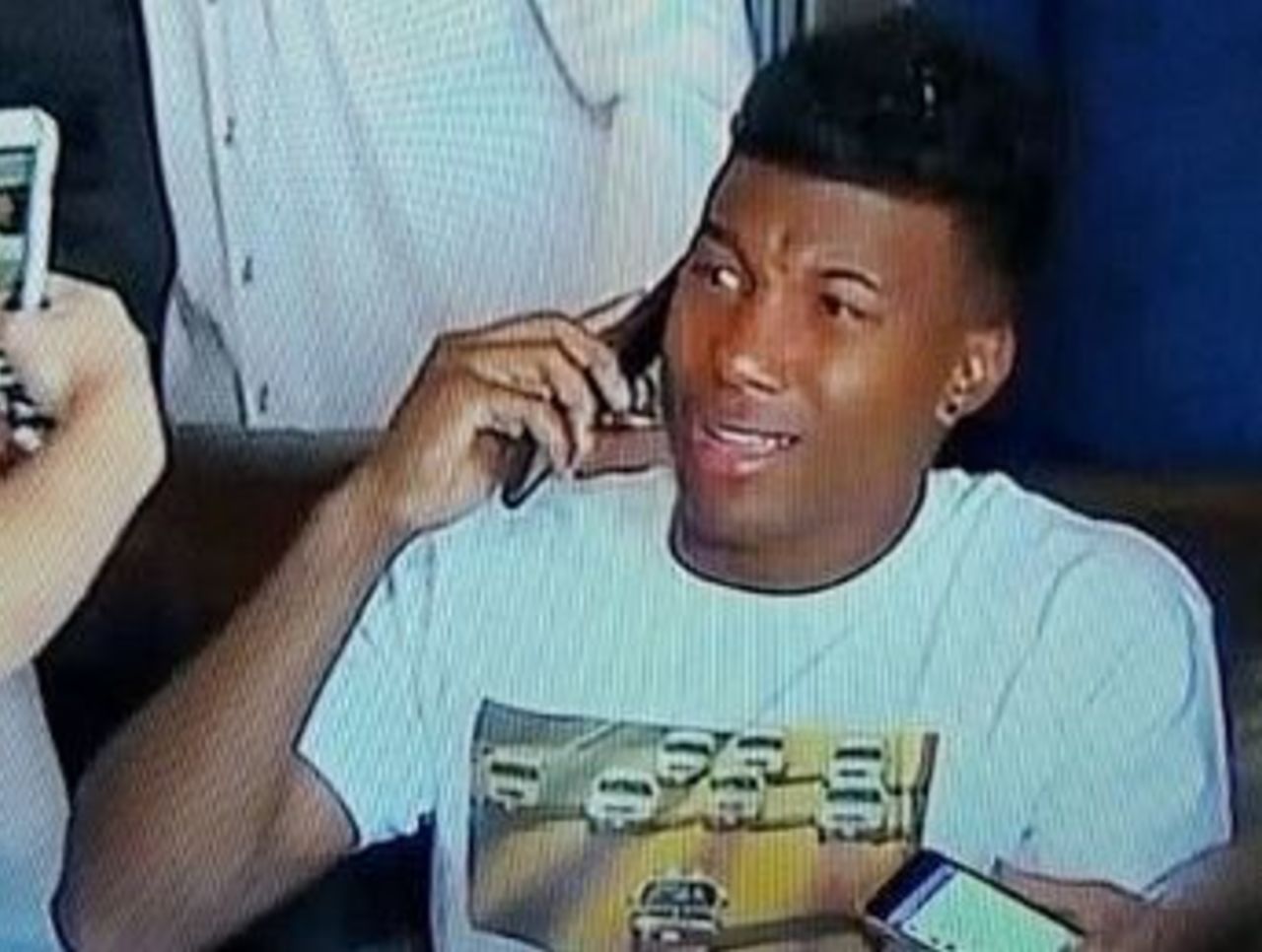 Zay Jones wore an O.J. Simpson chase shirt while being drafted by