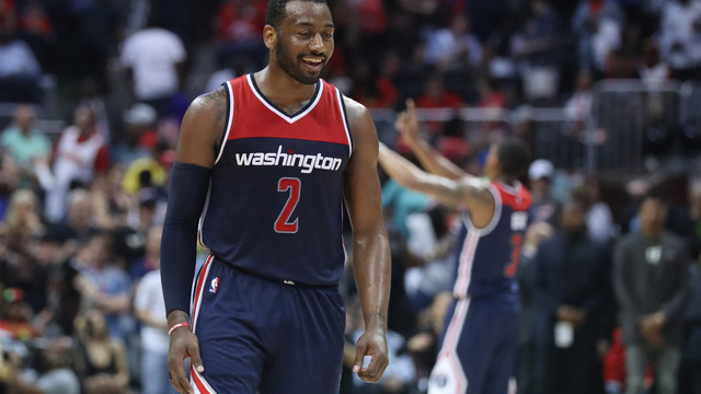 Watch: Wall waves bye to Atlanta as Wizards bounce Hawks from playoffs