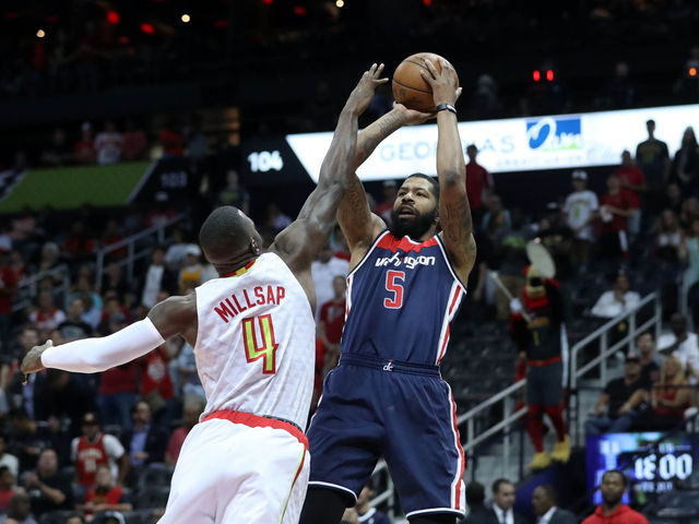 Marcus Morris takes parting shot at Hawks' Millsap for brother Markieff