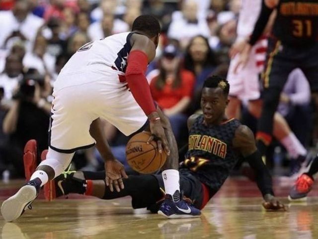 Wall takes parting shot at Schroder after Wizards oust Hawks