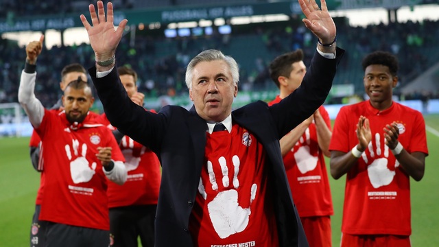 Ancelotti 1st manager to win title in England, Italy, France, Germany