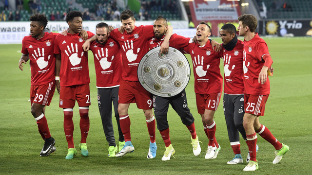 Bayern Munich wins record 5th consecutive Bundesliga title