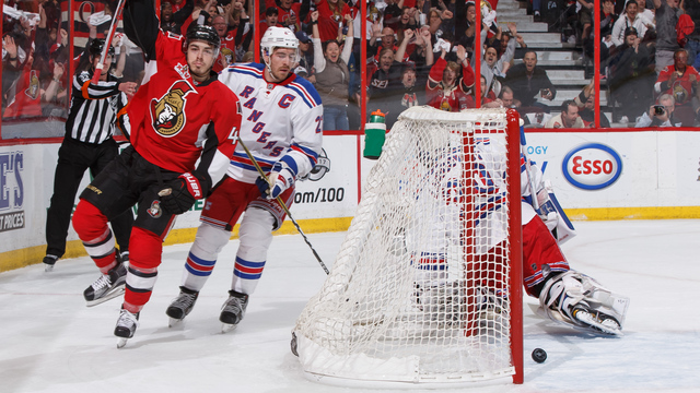 Watch: Pageau's 4th goal of game gives Senators 2-0 series lead
