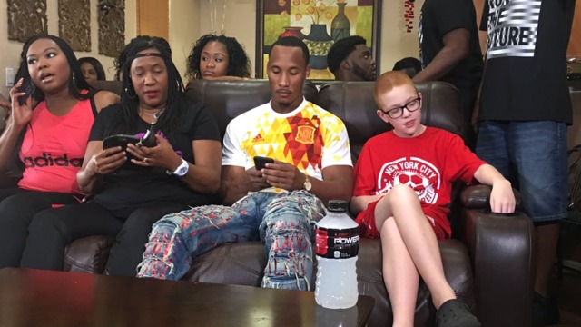 Travis Rudolph watched NFL draft with autistic middle-school boy