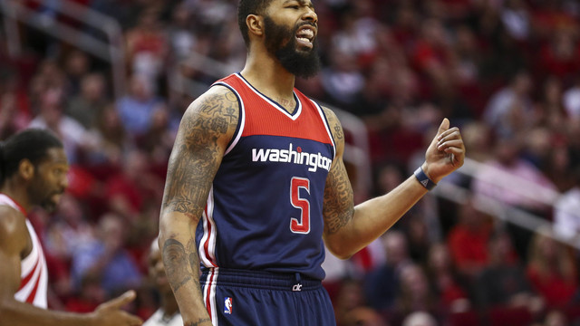 Wizards' Morris exits Game 1 after suffering ankle injury
