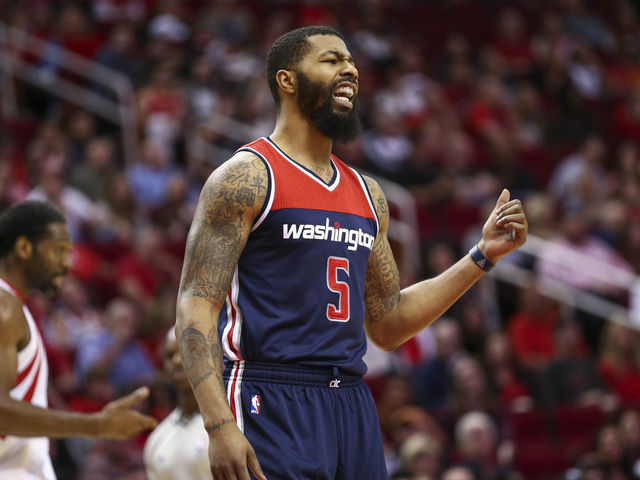 Wizards' Morris exits Game 1 after suffering ankle injury